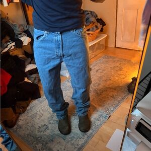 Levi's Classic Straight Blue Jeans